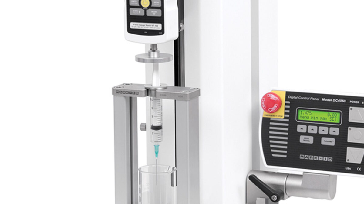ISO 7886-1 Syringe Compression Force Fixture - G1089 - Mark-10